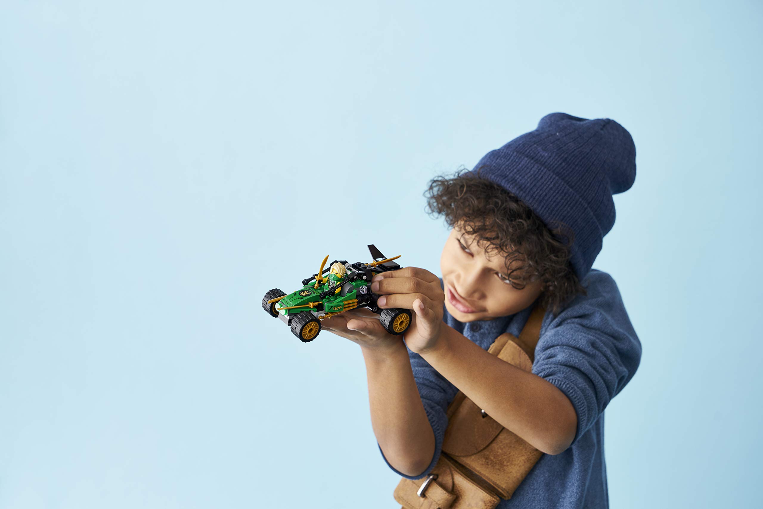 LEGO Set costruibile per buggy giocattolo con minifigure ninja Fuoristrada della giungla 71700 NINJAGO Legacy (127 pezzi)