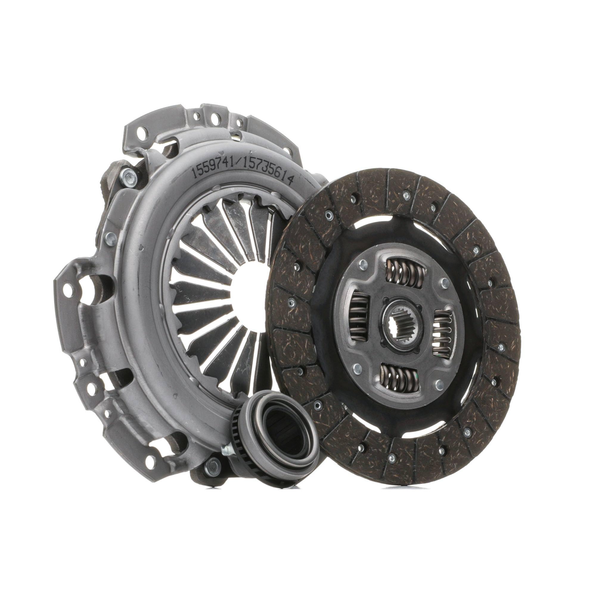 RIDEX 479C0768 Kit de embrague con cojinete de desembrague con plato de embrague Compatible con KIA RIO III UB