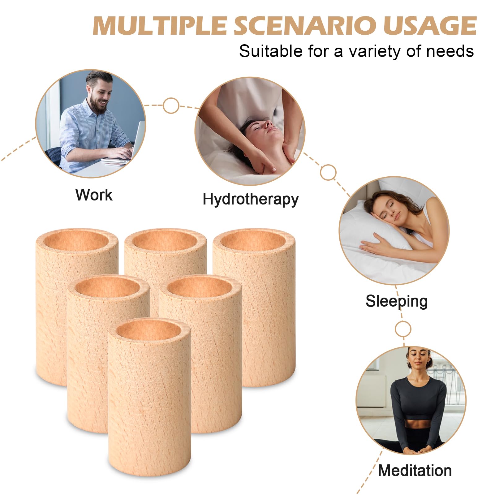 Aoonar Diffusore di Oli Essenziali 550ml, Umidificatore ad Ultrasuoni con Timer e Spegnimento Automatico, 7 Colori LED, Senza BPA, Silenzioso per Casa, Ufficio, Yoga, Camera da Letto