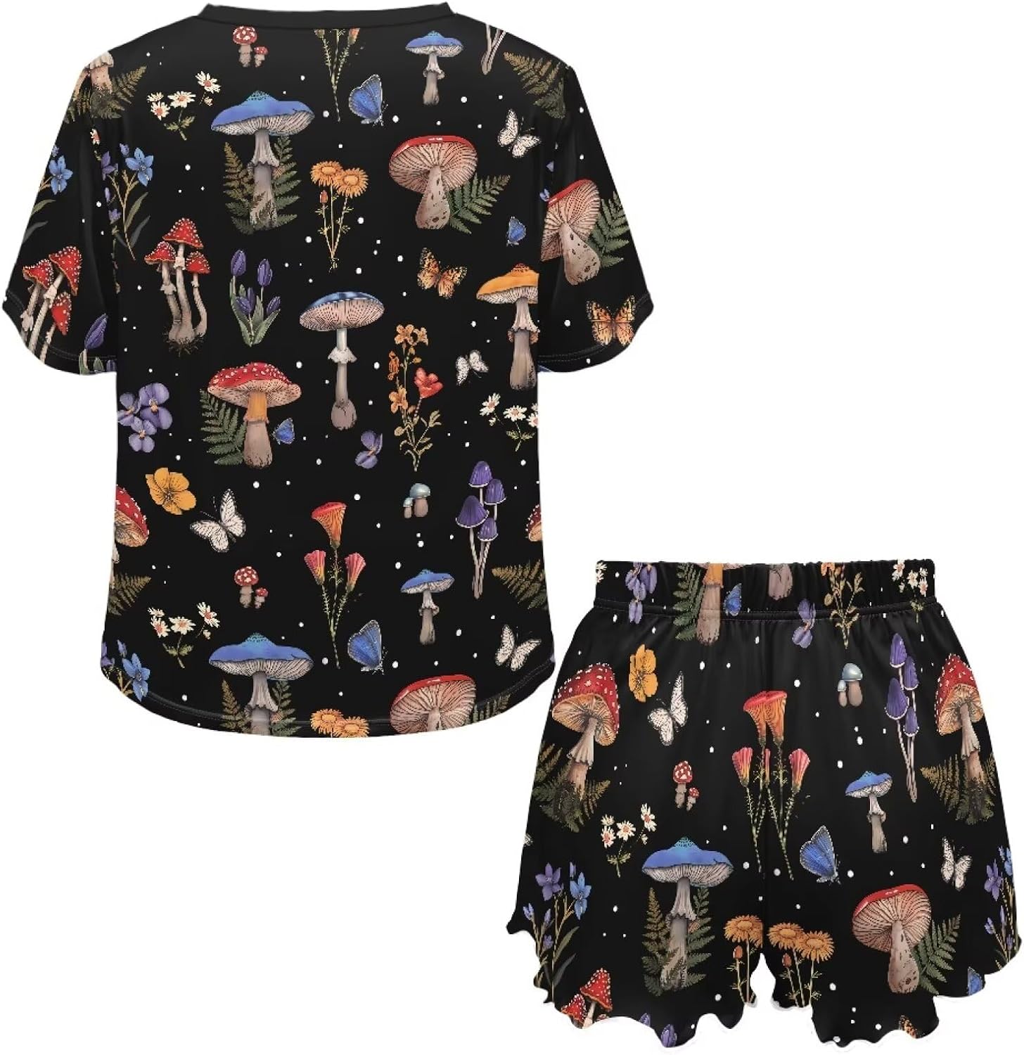 Womens Pajamas Set Cute Plus Size Loungewear for Lady With Pockets Holiday Pjs - Image 5