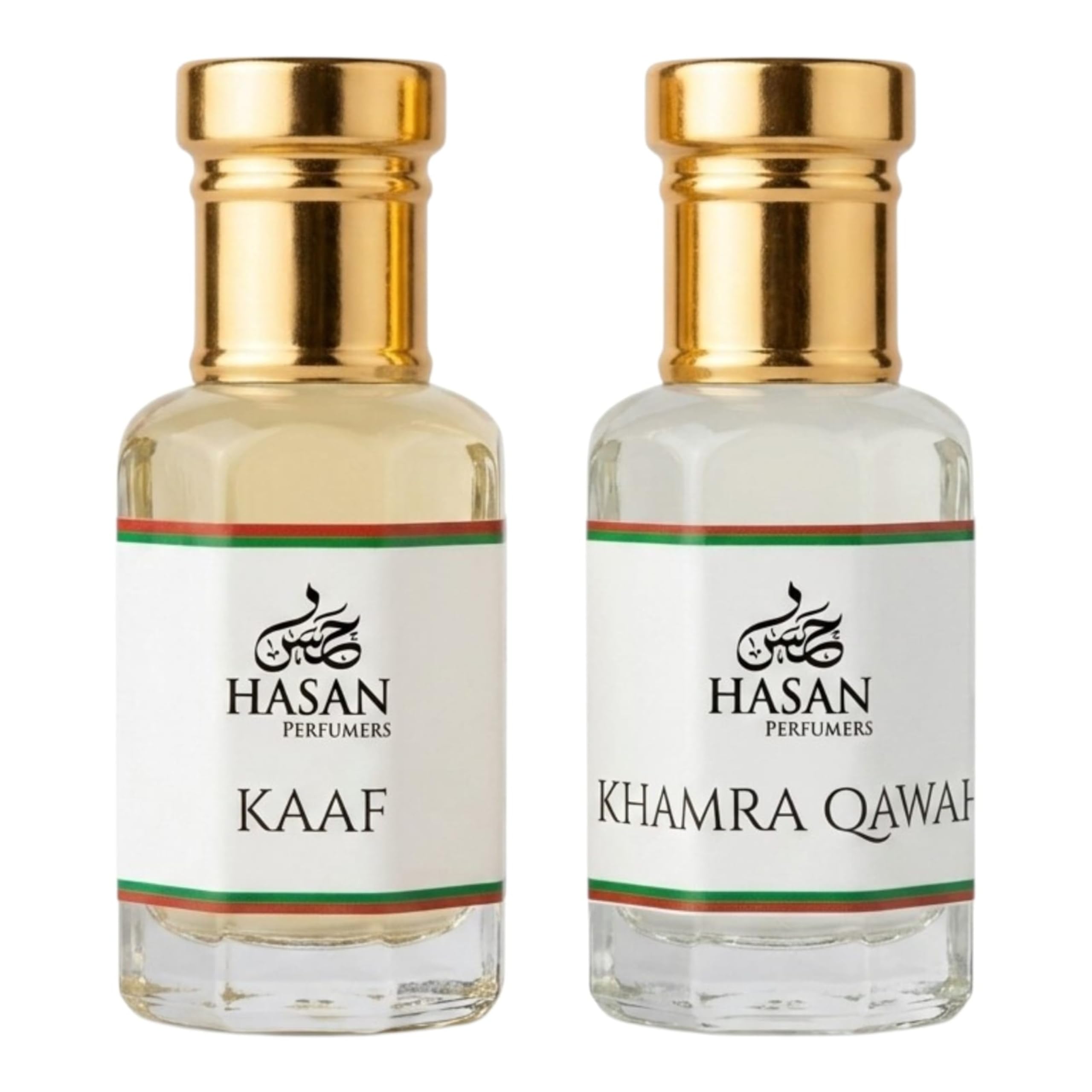 Khamra Qahwa & Kaaf Attar Combo | Premium Long Lasting Concentrated Perfume Oil | Sweet, Coffee & Fresh Aquatic Fragrance | Alcohol Free Attar for Men & Women-image-18