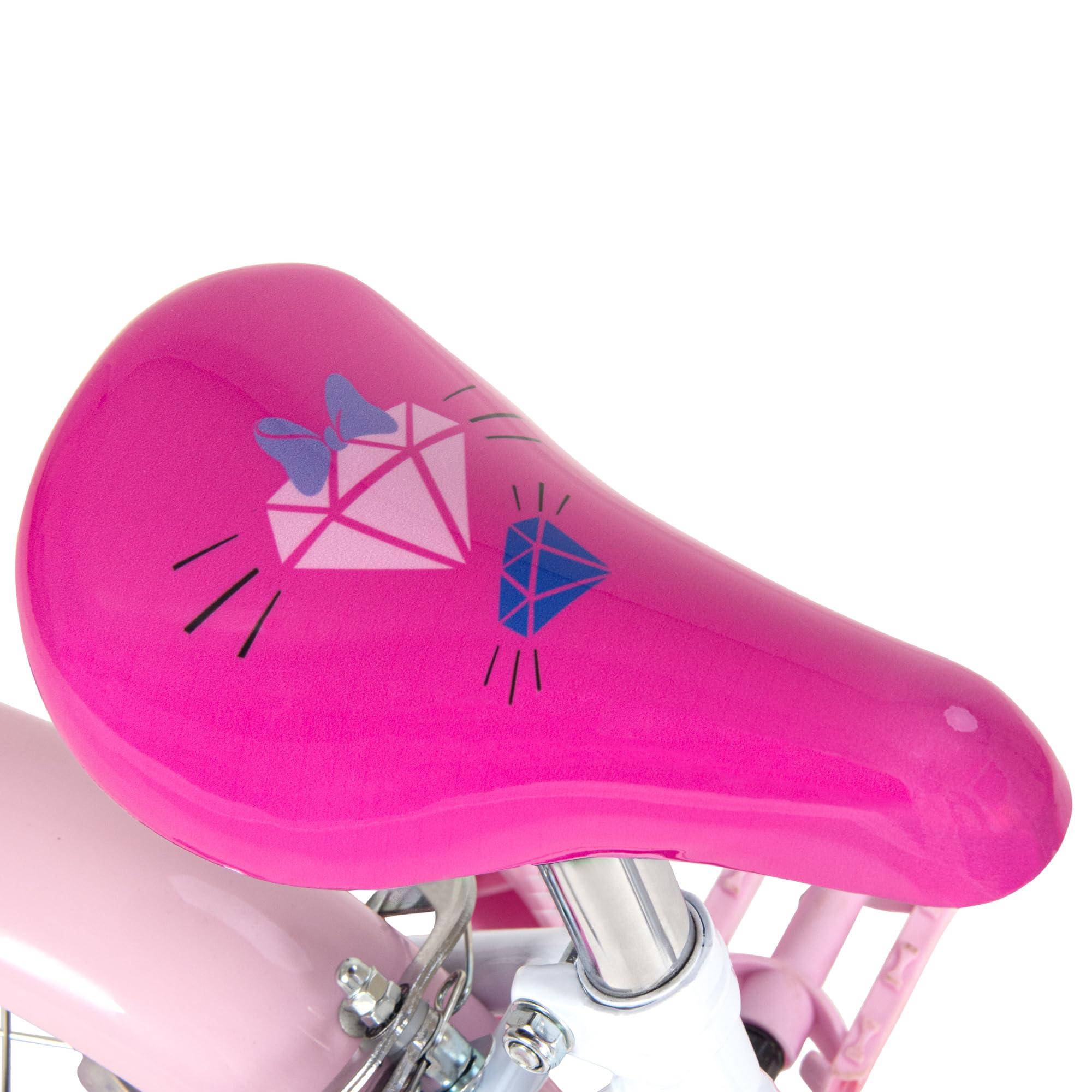 Huffy Disney Minnie Mouse - Bicicleta Infantil (12/14/16", con Ruedas)