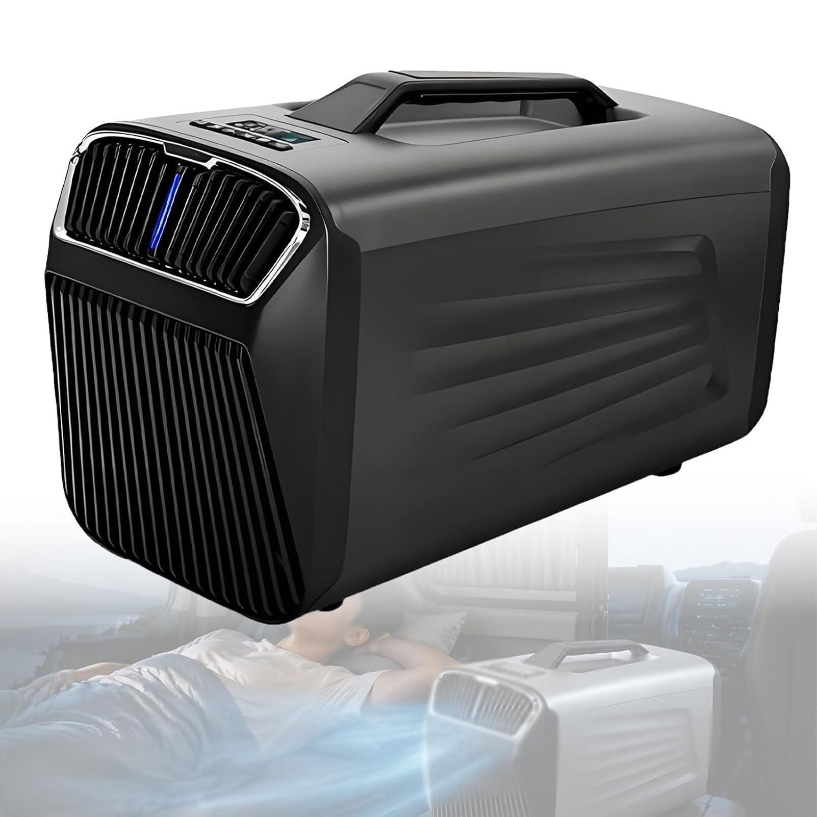 Caibendss Portable Camping AC with Compressor Cooling 220V