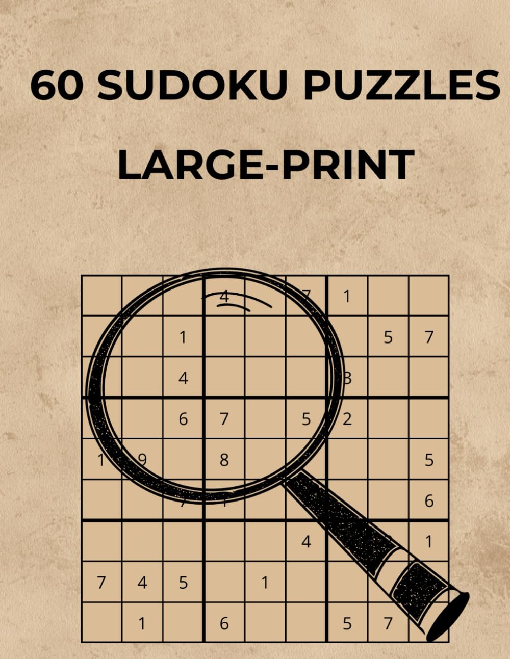 Large Print Sudoku: 60 Easy-to-Read Puzzles