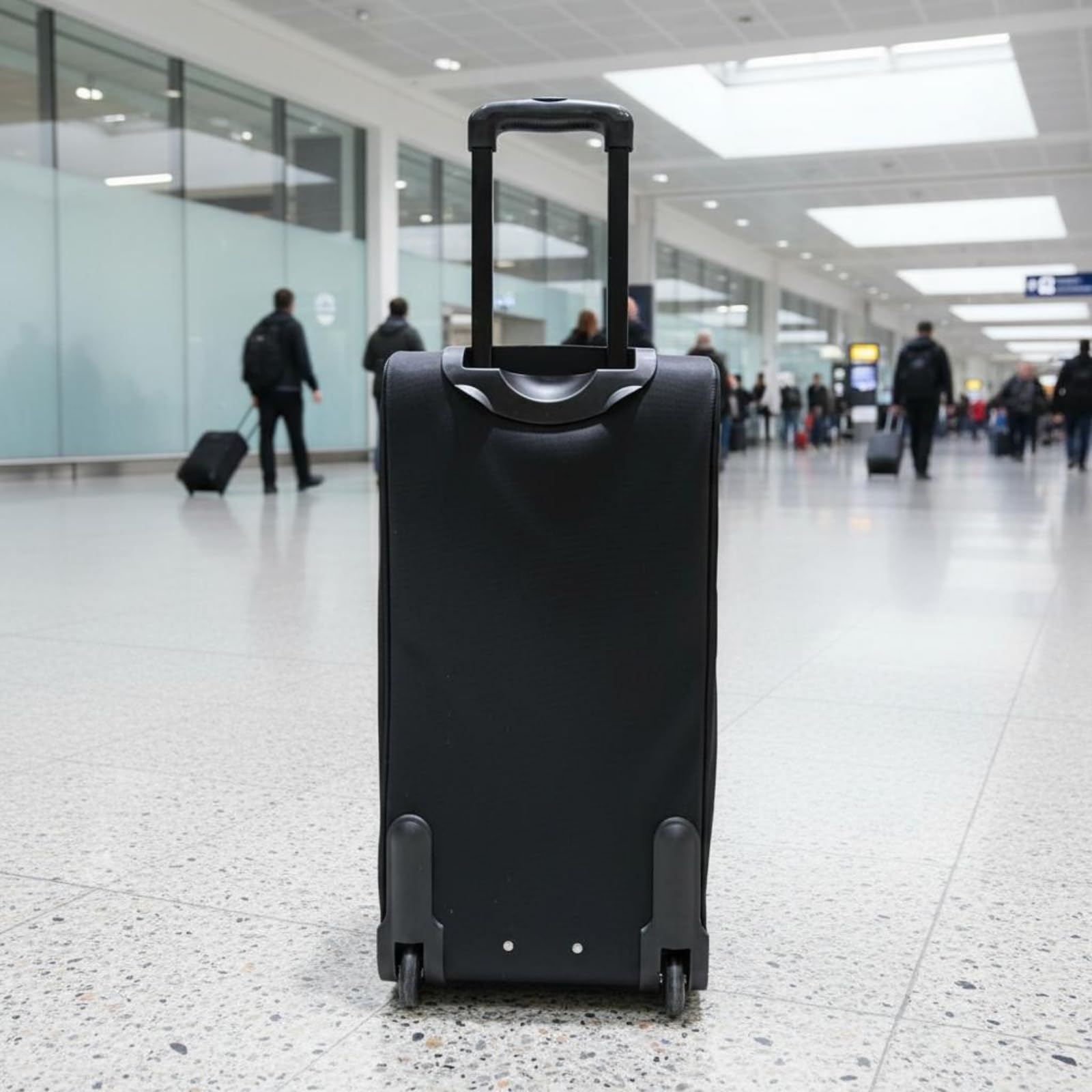 Equipaje de Entrenamiento Deportivo Maleta Rodante Deportiva Bolso Duffel Gran Compartimento Asa Telescópica en Lona y Metal Adecuado para Trayectos Entrenamientos Viajes