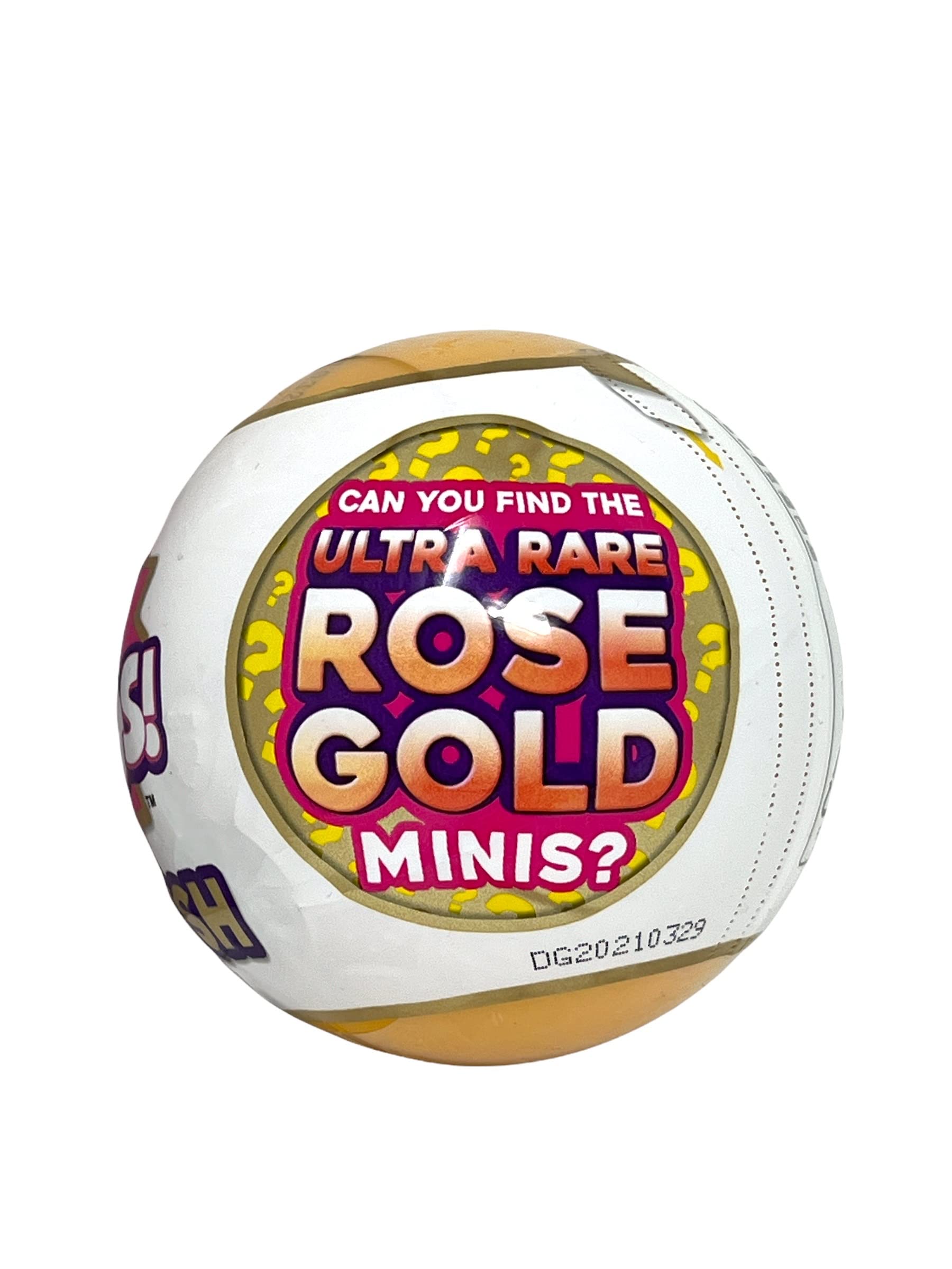 5Surprise Mini Brands Gold Rush Collection Exclusive Mini Brand Toys