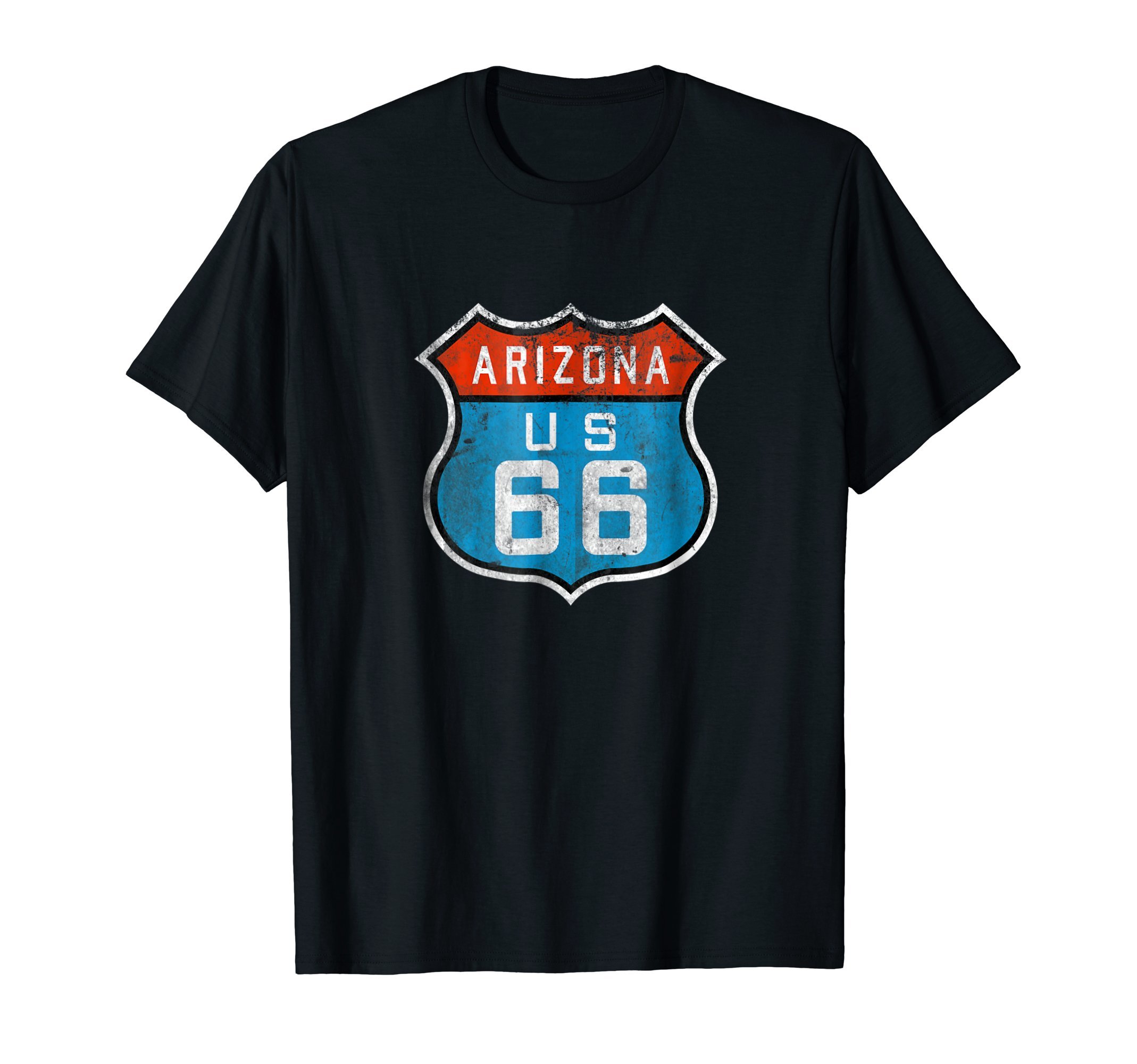 Route 66 Arizona Vintage Retro Logo Souvenir Gift T-Shirt