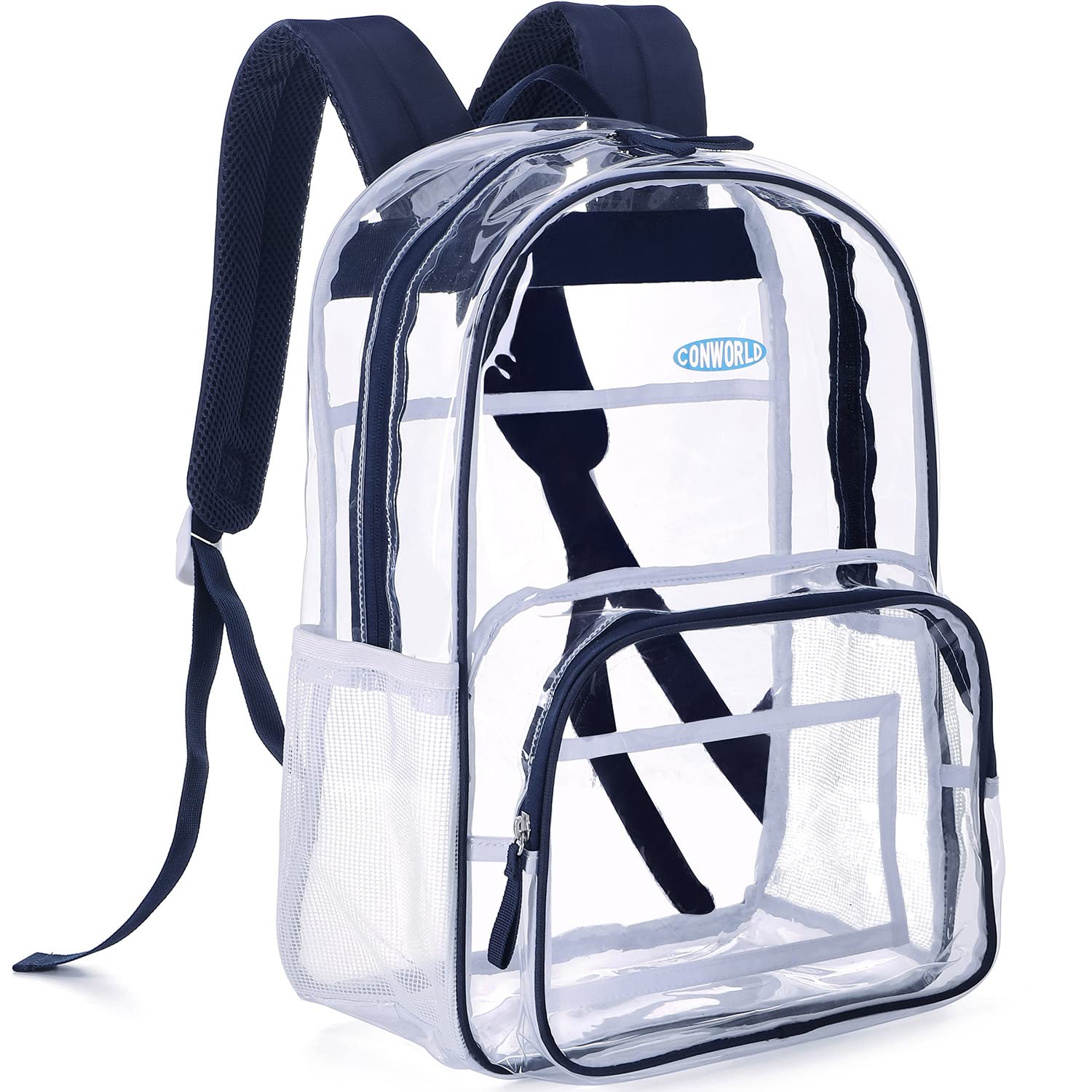 Buy Conworld Clear Backpack, Heavy Duty PVC Transparent Backpack, See