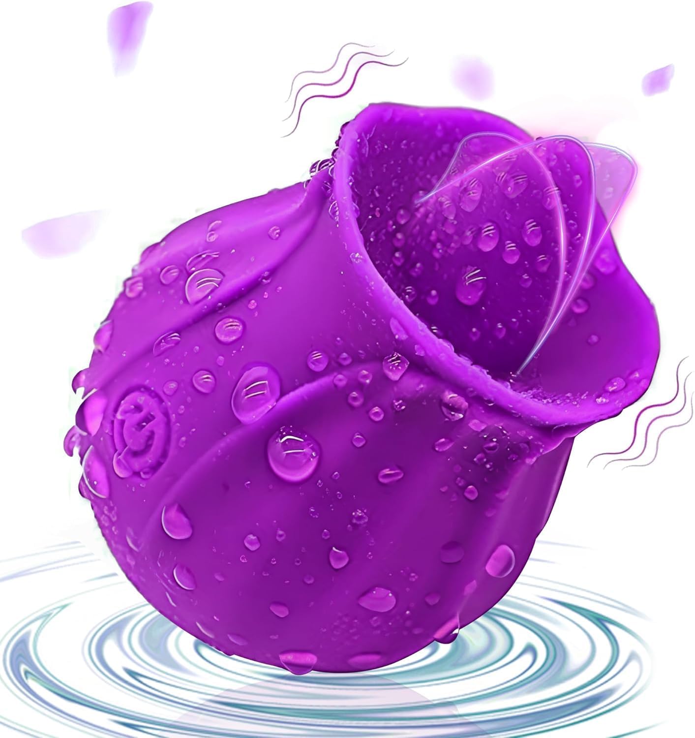 2025 Roses Shape Sucker Adult Tool Women Toy Pleasant Gifts for Women Pink-Mi12, Purple