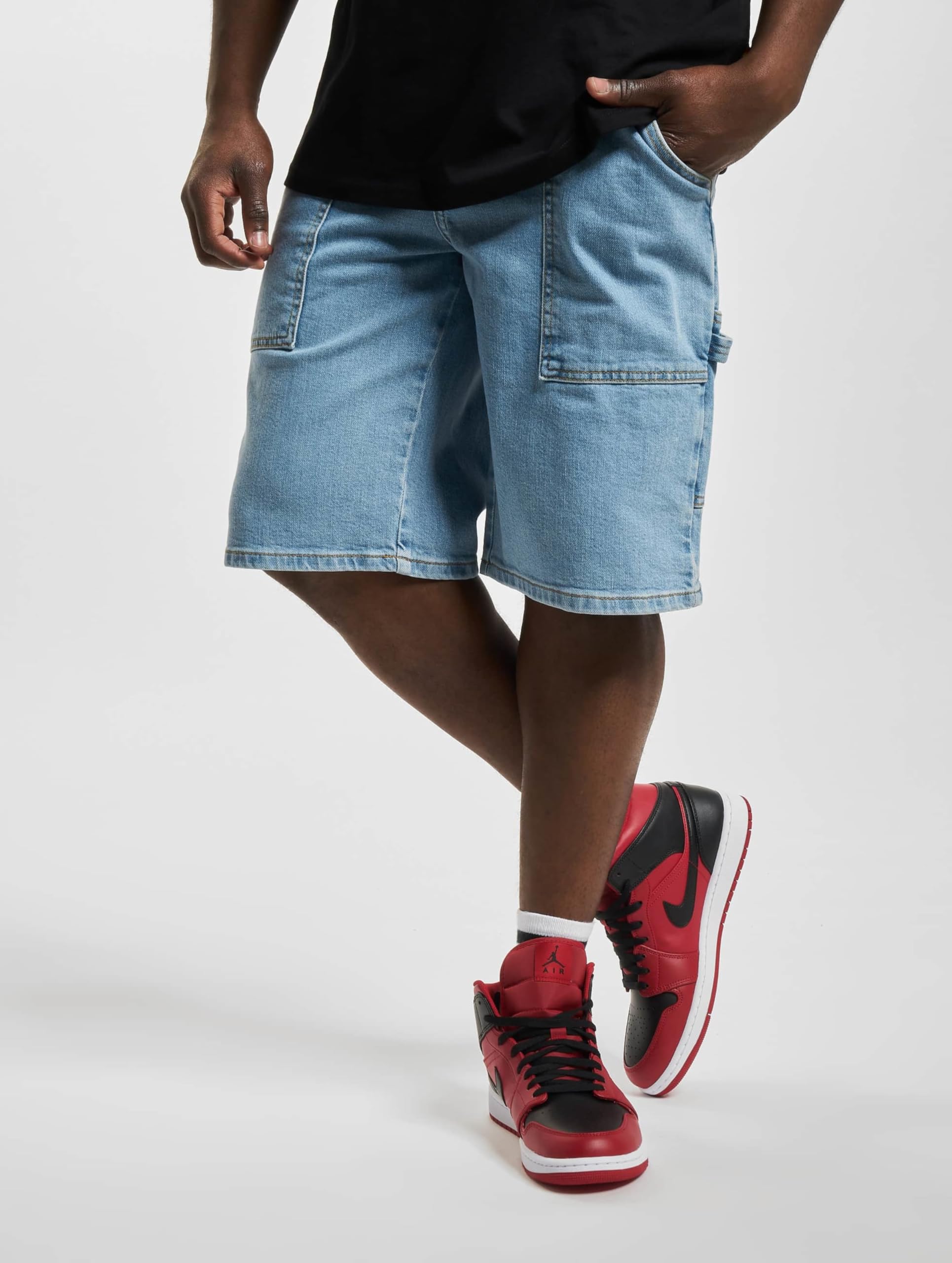 Homeboy Unisex X-Tra Work Denim Shorts, Moon, 29