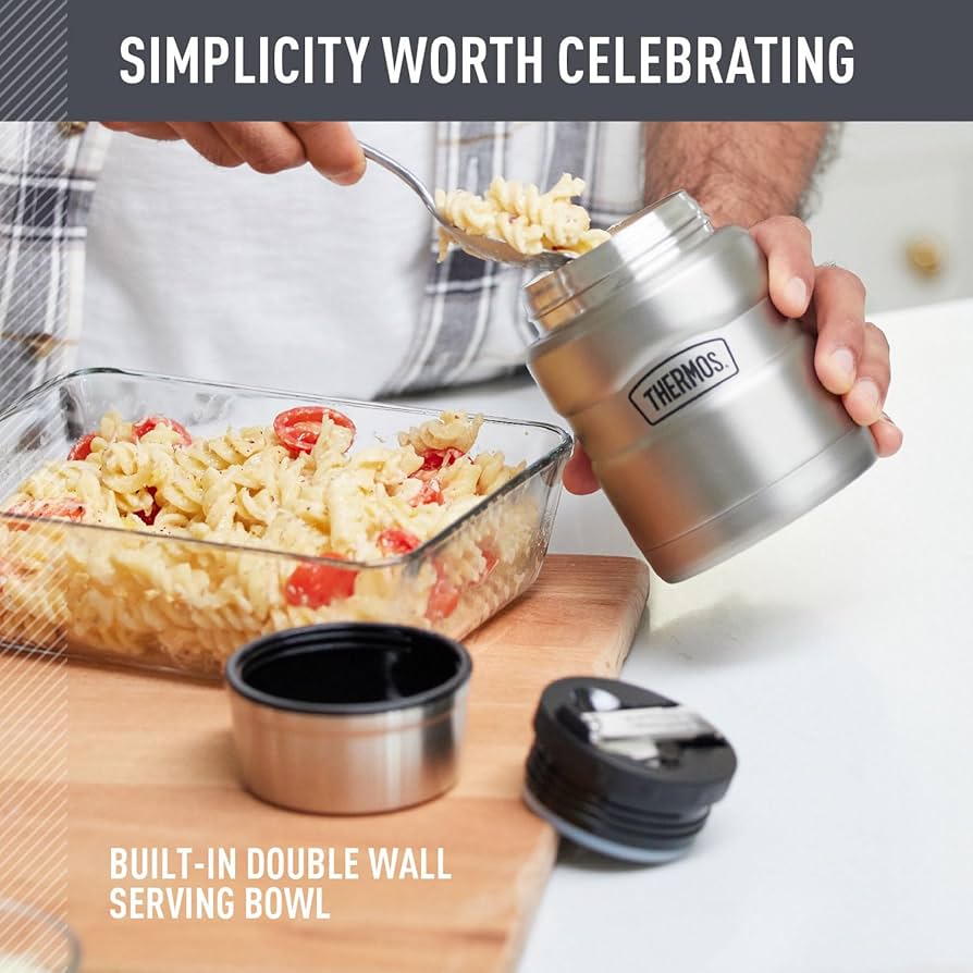★正規品★　Supreme×THERMOS ステンレス キングフードジャー 楽天市場】Thermos サーモス ステンレスキング・シルバー