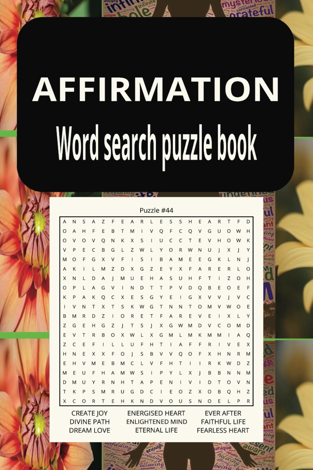 Affirmation Wordsearch Puzzle Book: Strengthening Beautiful | Mindfulness Puzzles