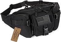 Vista 1 de ArcEnCiel resistente al agua Táctico Cinturón de cadera Cintura Pack Bolsa Fanny Militar Packs Bolsa para senderismo escalada al aire libre Bumbag