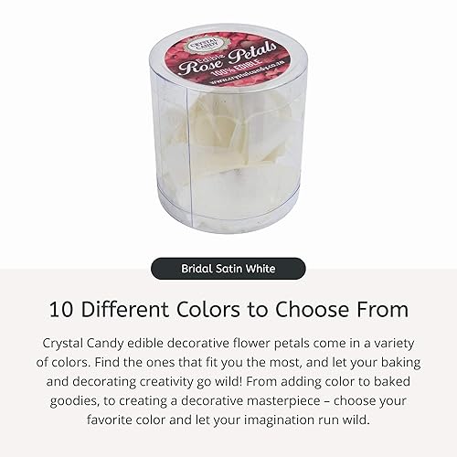 Miniatura 9 de Crystal Candy Hojas comestibles, 1 tarro de 0.21 oz