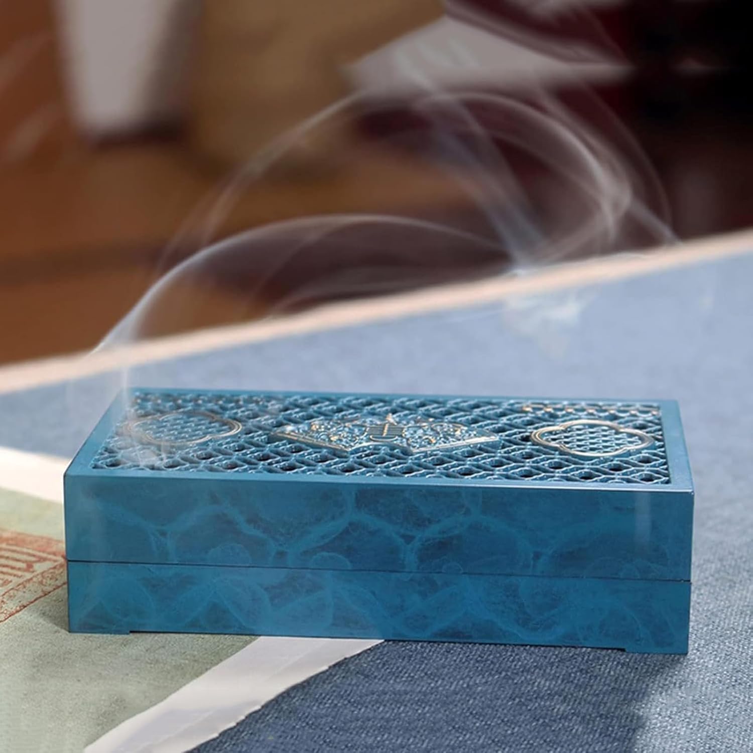 Räucherstäbchen-Set zum Selbermachen, mit Agarholz, Brenner, Löffel, Schaufel und Bürste für Meditation, Aromatherapie und Basteln, einzigartige Duftmischungen