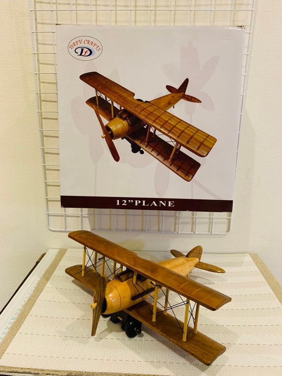 アンティークエアプレーンオブジェ