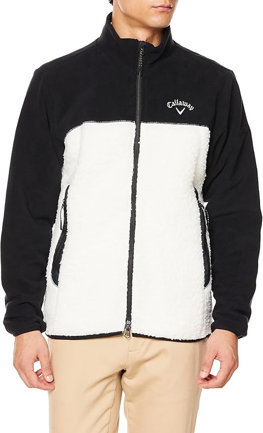 Amazon | [キャロウェイ] [メンズ] フリースブルゾン (シェルパボア