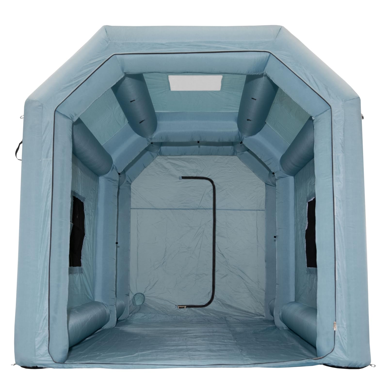 MSW Aufblasbare Lackierkabine 4 x 2,5 x 2,5 m mit Gebläse Filterfenster