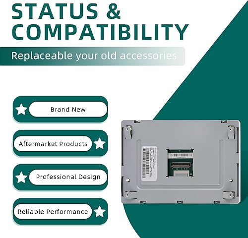 Miniatura 5 de AUTOKAY Pantalla táctil digitalizador de cristal LCD compatible con Chevrolet Silverado 1500 2500 HD 3500 HD Suburban para GMC Acadia Canyon