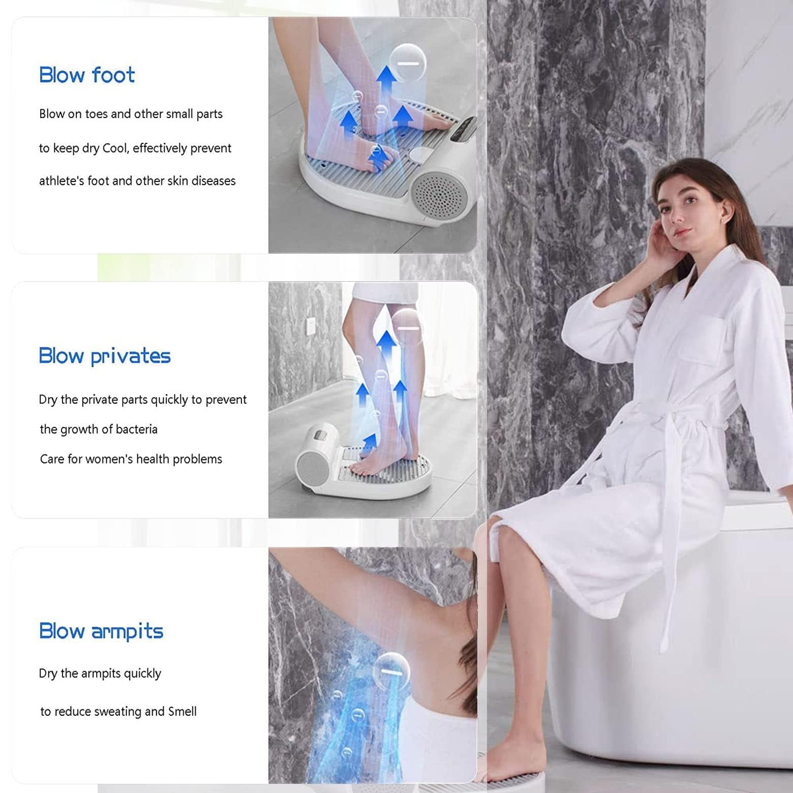 Amazon.co.jp : 自動ヘアドライヤー、ボディブロードライヤー