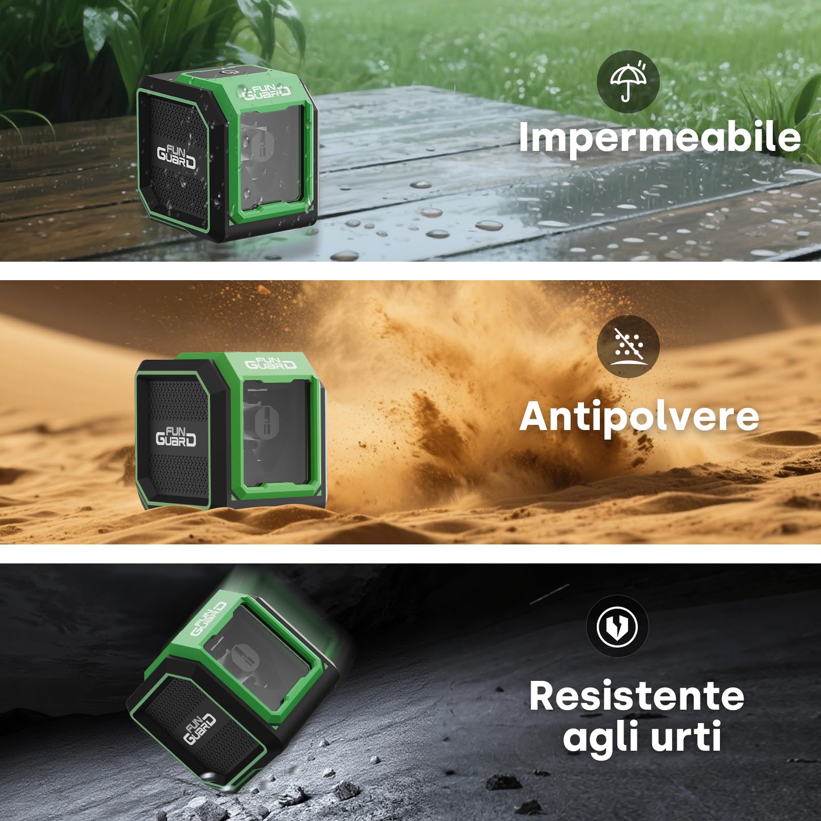 Livella Laser Verde con Treppiede, Autolivellante,2 Batteria AA | Treppiede regolabile, 30M Livello Laser Orizzontale e Verticale, IP54 per Cantieri, Decorazione per la casa, DIY, Portatile