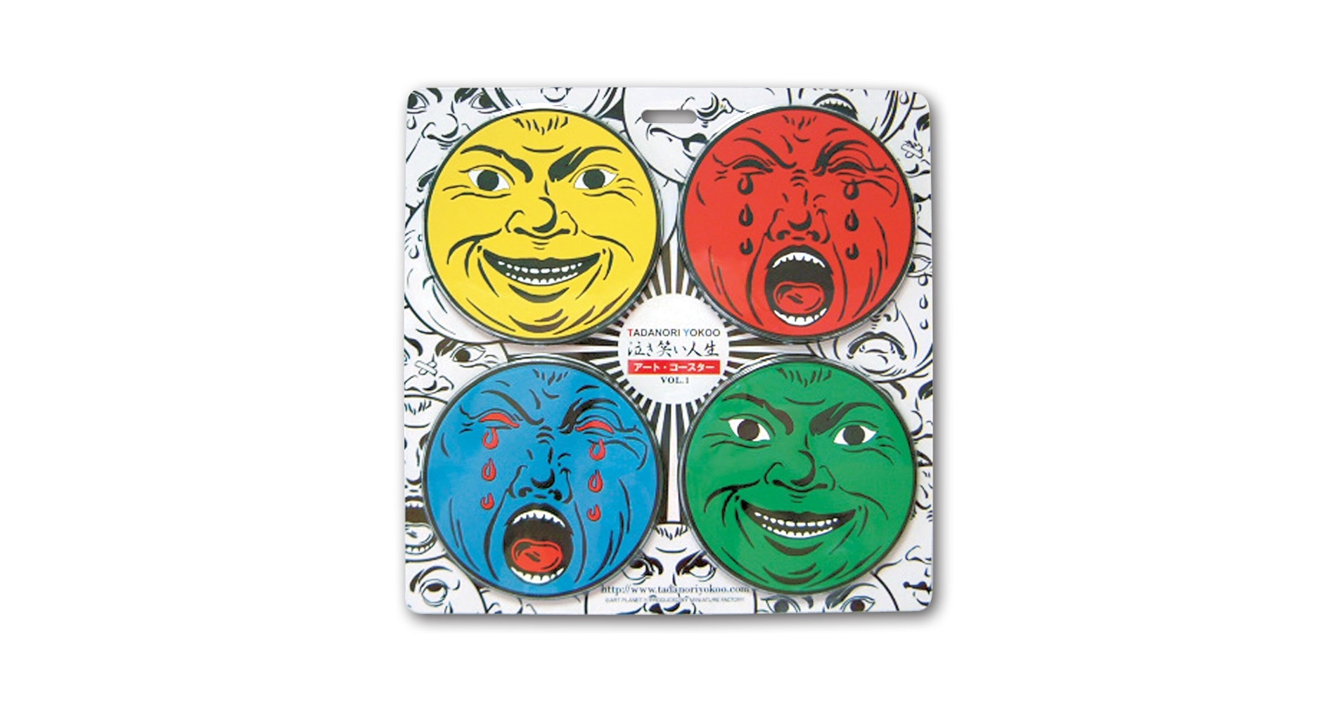 アートコースター 菅原 Amazon.co.jp: 横尾忠則 アート・コースター4種セット 泣き笑い