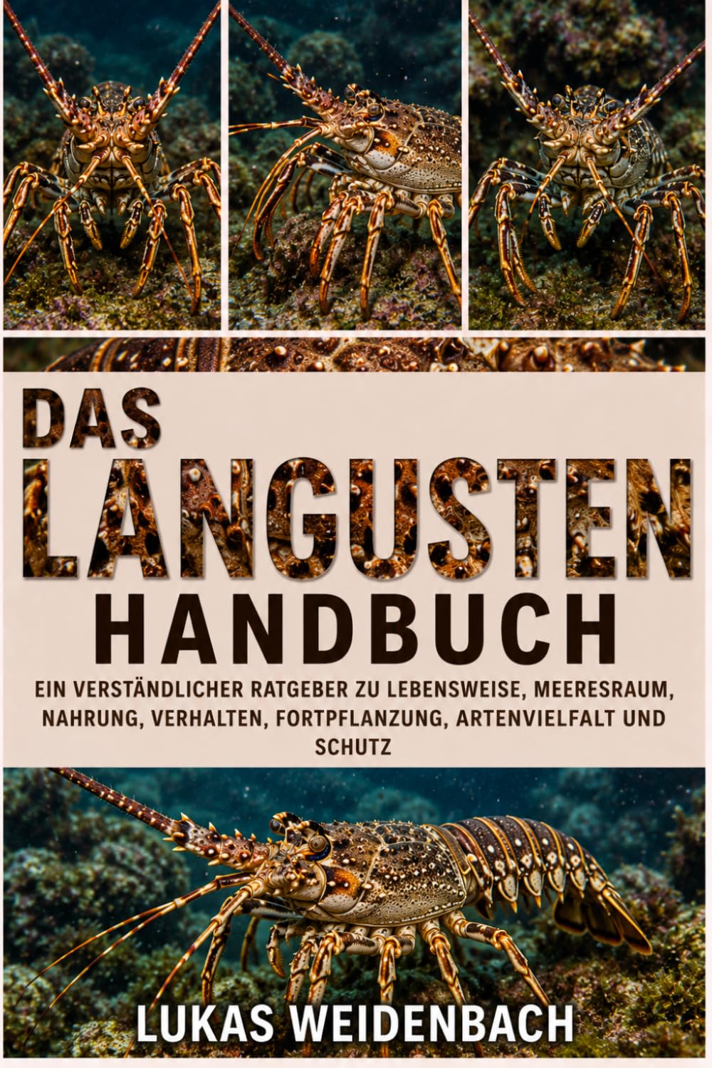 Das Langusten Handbuch: Ein verständlicher Ratgeber zu Lebensweise, Meeresraum, Nahrung, Verhalten, Fortpflanzung, Artenvielfalt und Schutz