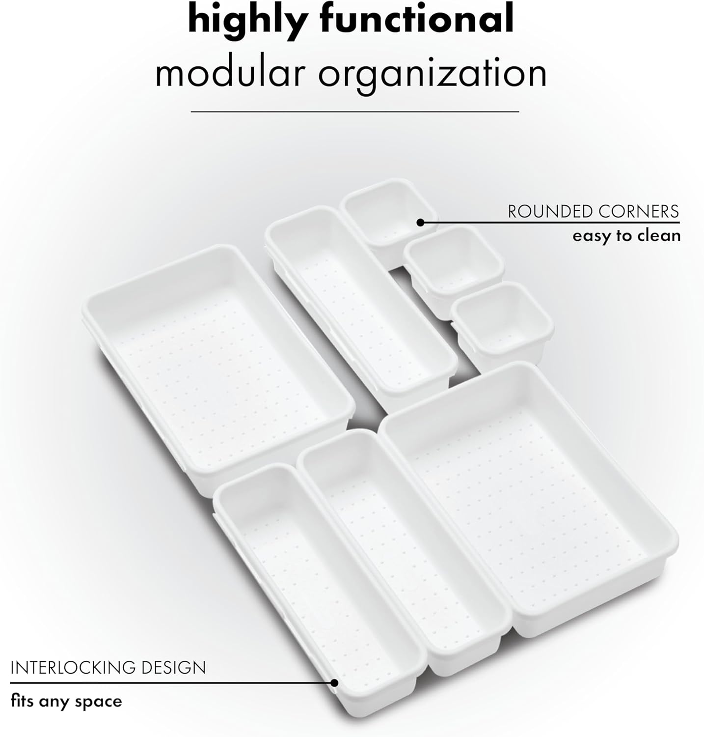 Transform Your Space: Madesmart 8-Piece Interlocking Bin Pack Review for Ultimate Home Organization
