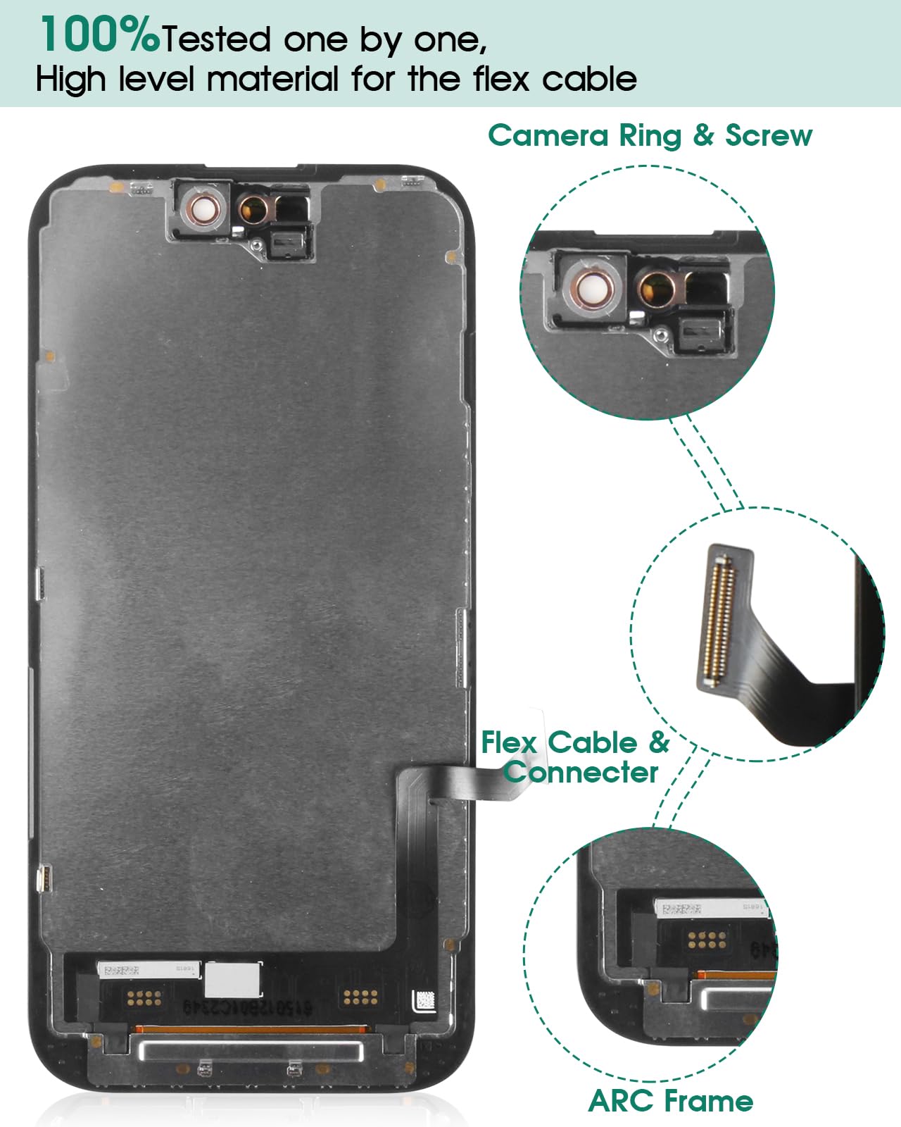 Amazon.com: TFT for iPhone 15 Screen Replacement for iPhone 15 LCD