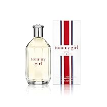 Tommy Hilfiger – Eau de Toilette Tommy Girl – 100 ml – Profumo Donna – Fragranza Floreale Fruttata – Fragranza Floreale Molto Fresca con Note Fruttate – Flacone di Vetro Trasparente