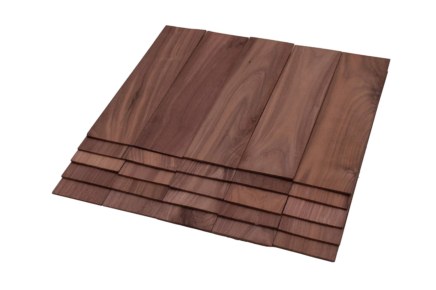 Barrington Hardwoods Walnut Thin Sawn Lumber Board Blank - 1/8" x 3" x 12" (25)