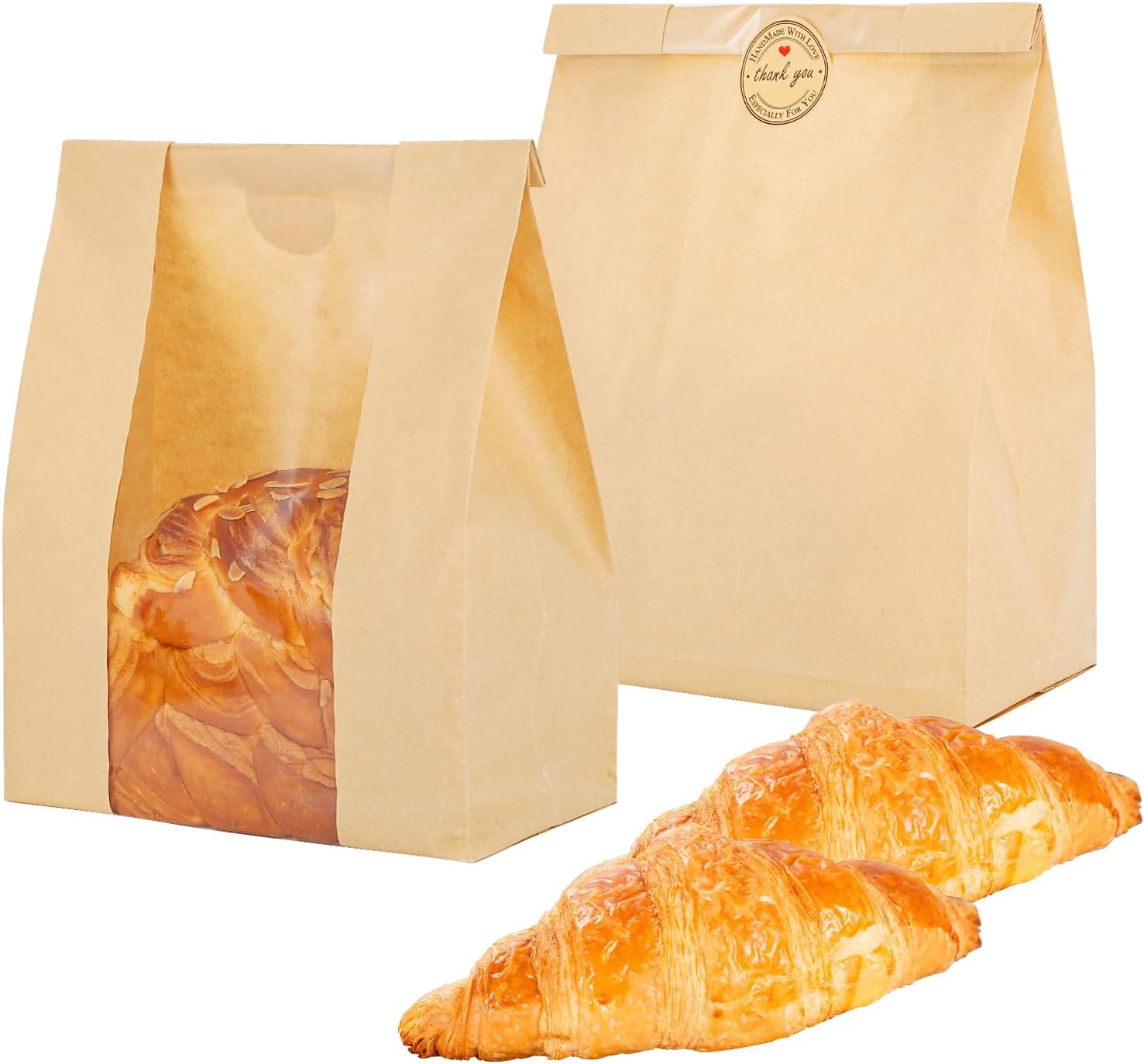Jadairy Paper Bread Bags for Homemade Bread Sourdough Bread
