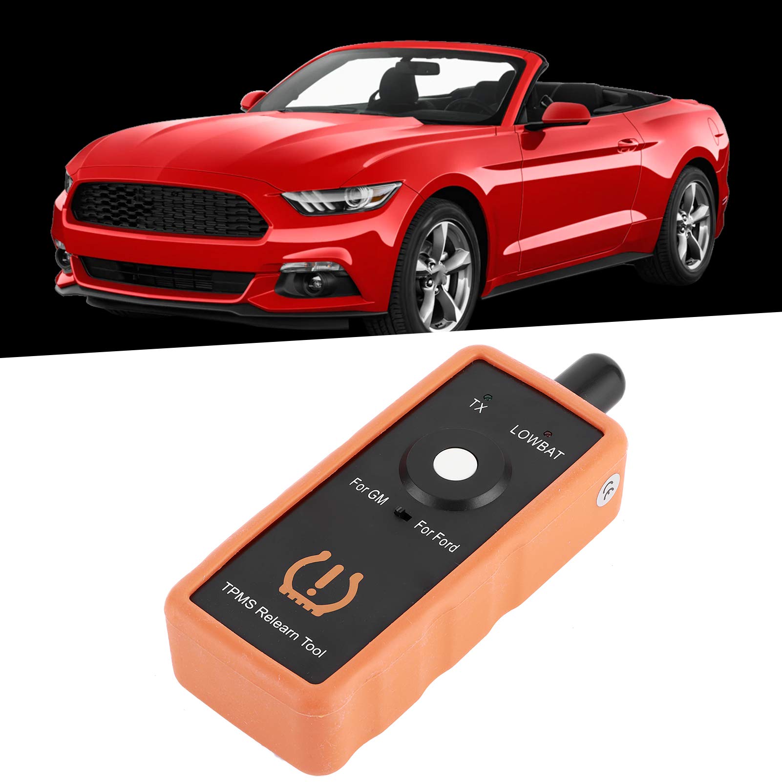 Aramox Narzędzie do resetowania TPMS, narzędzie do resetowania TPMS 50448 Przenośna maszyna do aktywacji monitora ciśnienia w oponach 2 w 1 dla serii GM