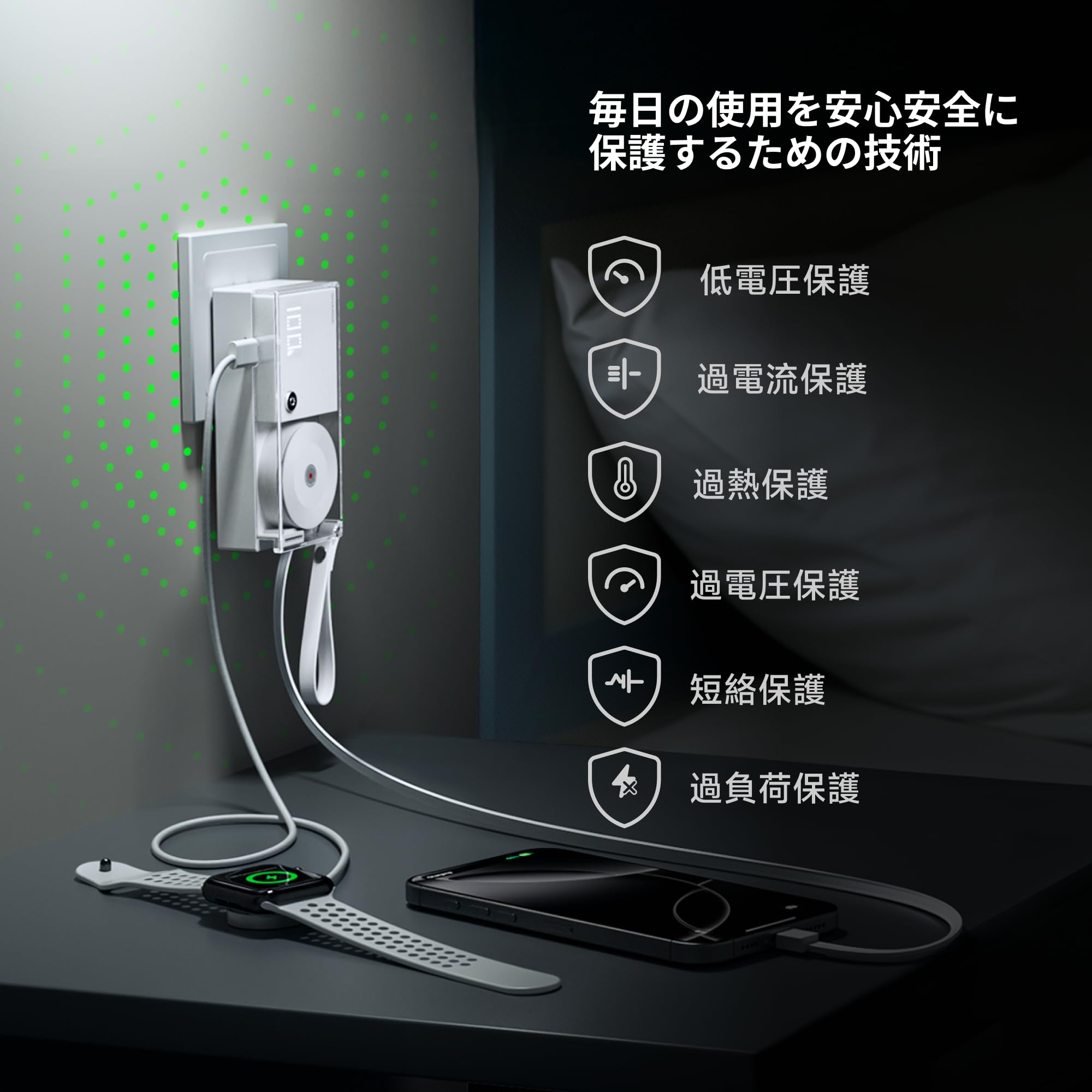 SHARGE モバイルバッテリー 格納式3-in-1 1_8dd4211c-6a4b-491b-a028-