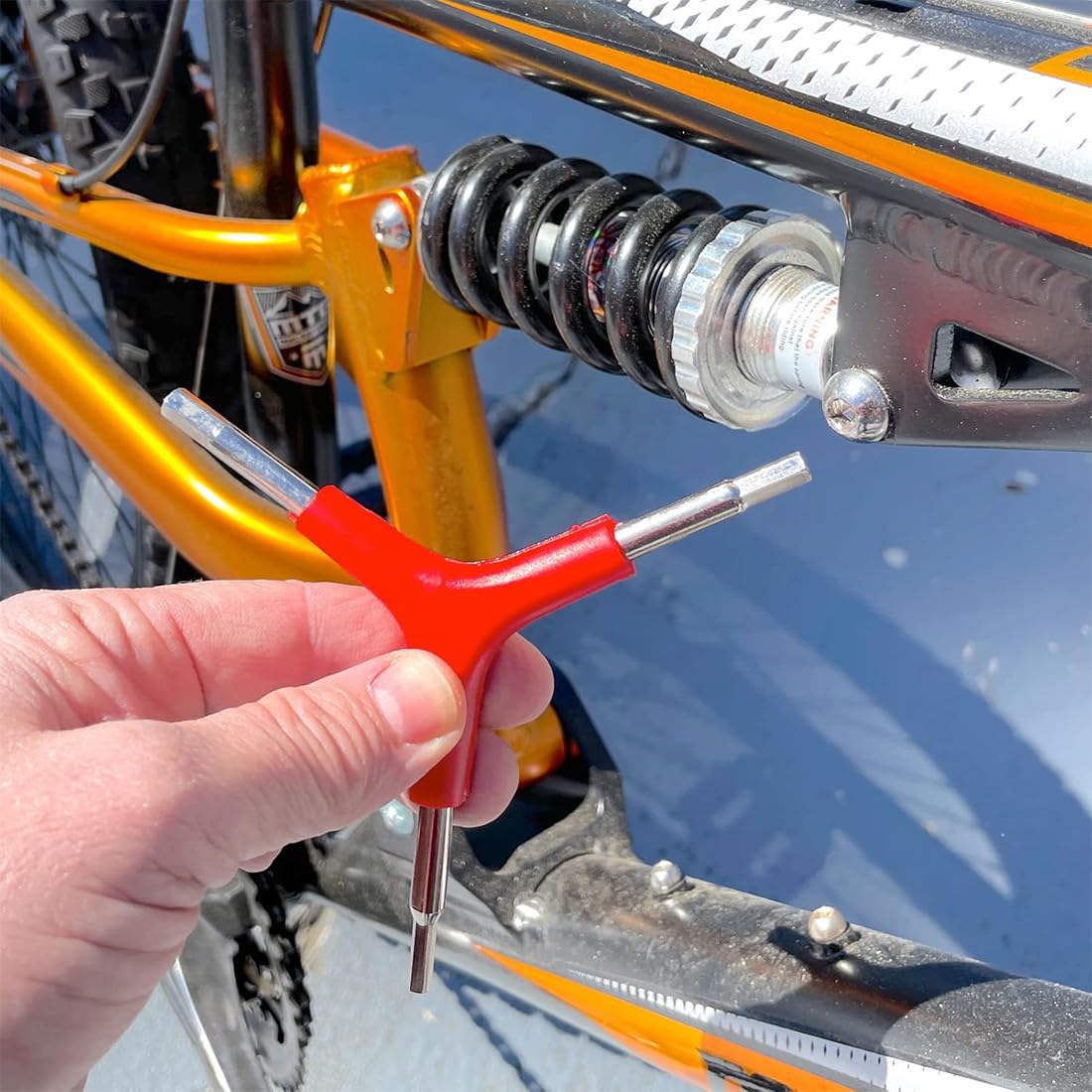 Abcsweet Chiave Esagonale A Forma Di Y A 3 Vie, 2/2 5/3/4/5/6 Mm, Chiave Inglese Per Bicicletta Esagonale Servizio Chiave Di Riparazione Bici Da - 12