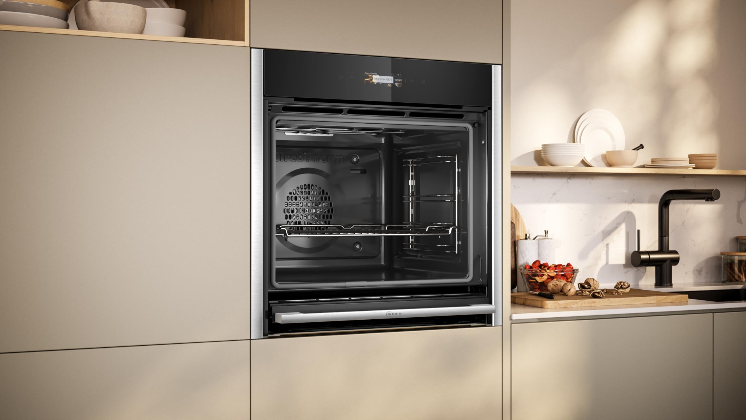 Neff B54CR71N0B N 70, Built-in oven 60 x 60 cm Stainless steel — view 14