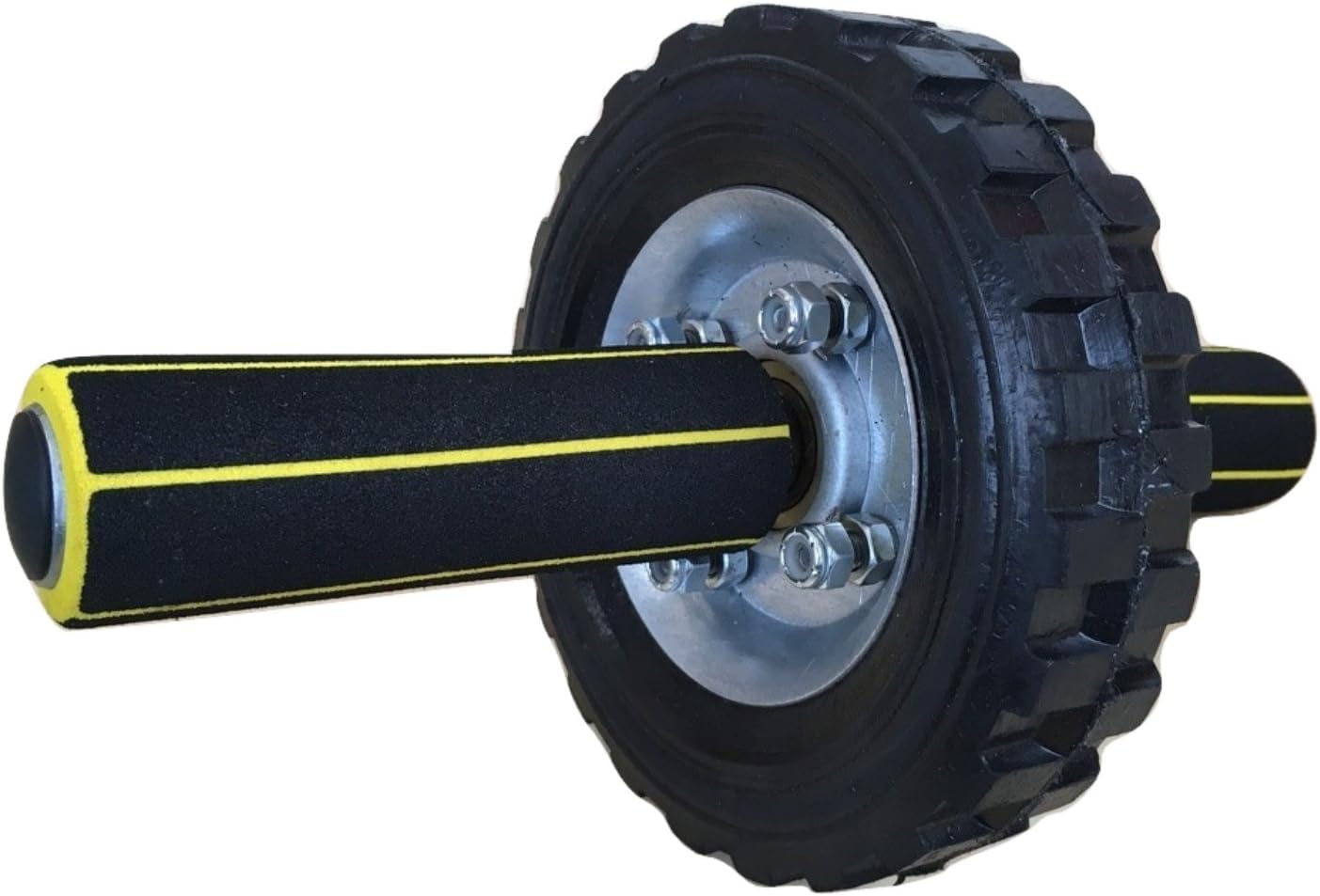 Ab Wheel Roller - Heavy Use Exercise Gear for Home or Gym Workout - Includes Foam Handles and Carry Bag