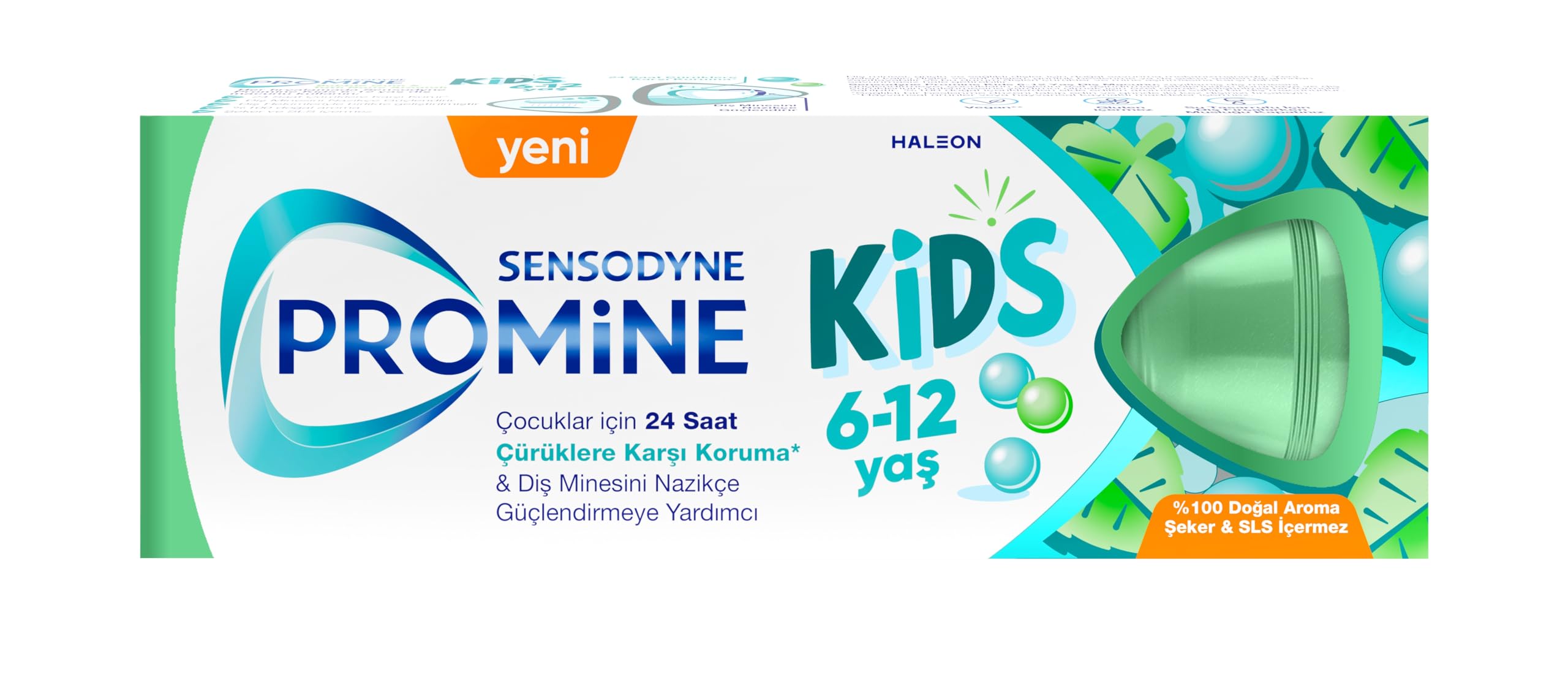 Sensodyne Promine 6+ Yaş Çocuk Diş Macunu 50ml Bubble Gum Aromalı