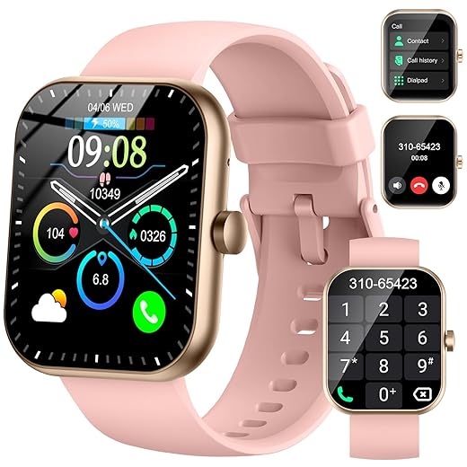 2025 Women's Smart Call & Fitness Watch