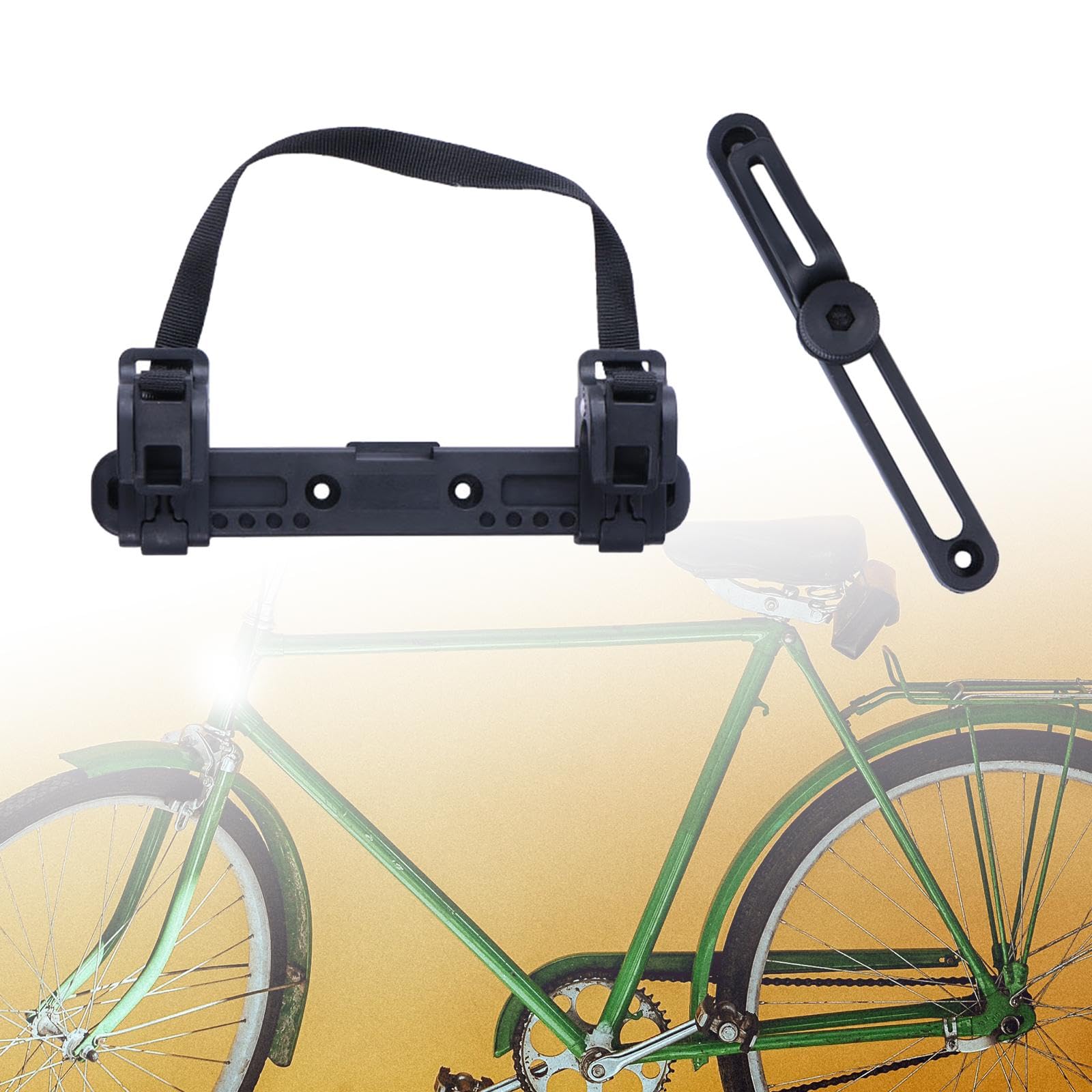 Bike Bag Buckle Conversion Bracket Bicycle Saddle Rack Bicycle Side Bag Buckle for Cycling
