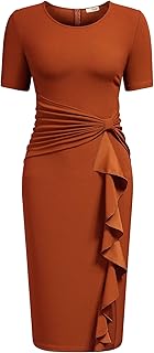 Amazon Com Rust Colored Dress Amazon Com Rust Colored Dress
