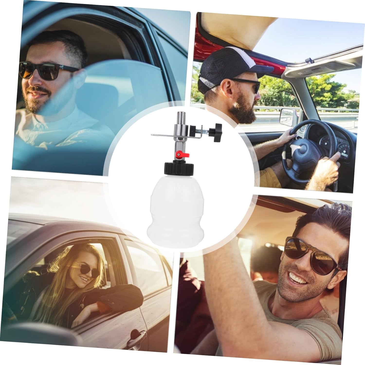 Gatuida Brake Fluid Replacement Tool Durable Car Brake Oil Refiller for Efficient Fluid Transfer Convenient Design for One-Person Operation