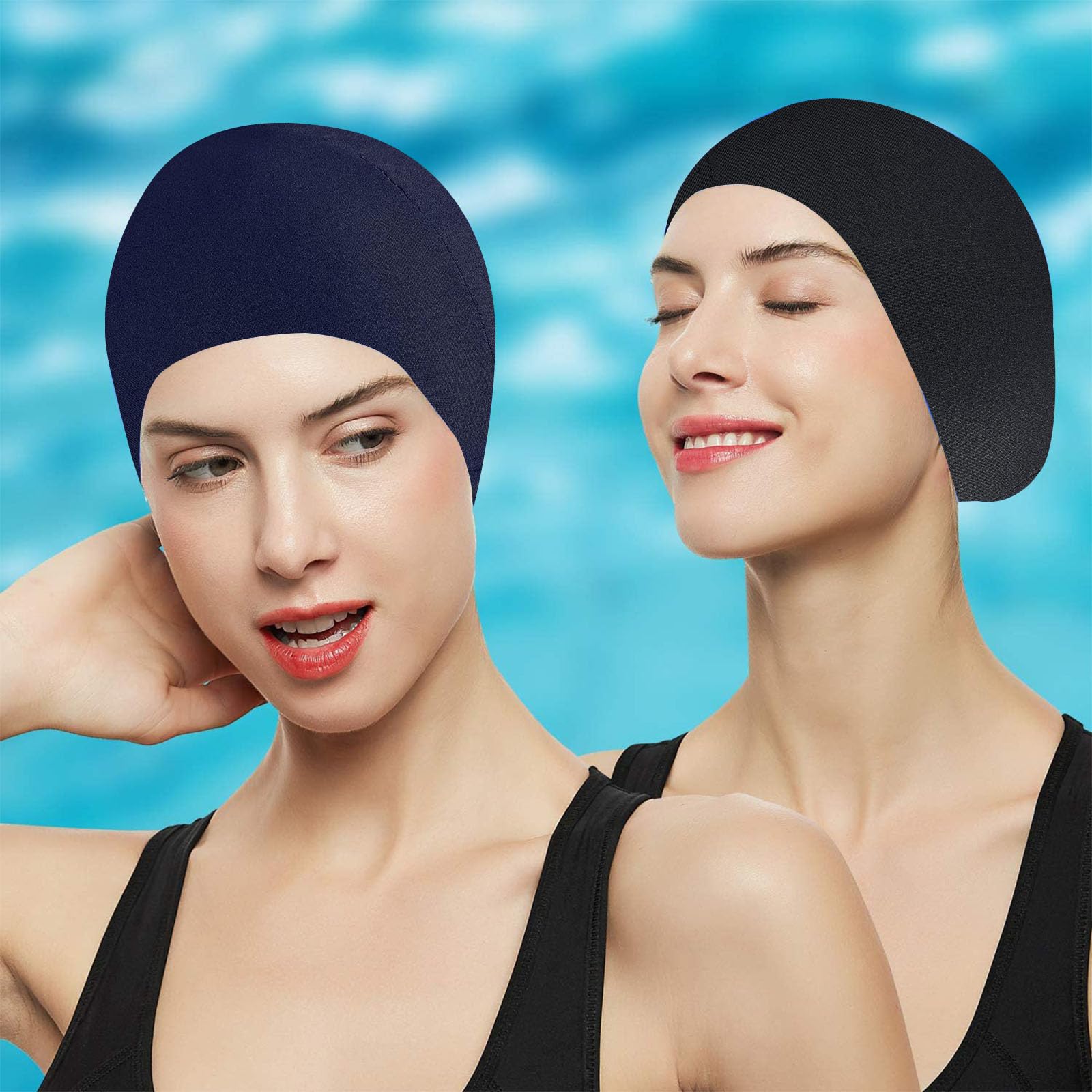 Cuffie Orecchie Per Piscina | Confronta prezzi | Set Nuoto Farfalle Cuffia Piscina Donna XFSRG - Set 2 Pezzi Con...Cuffia Unisex Piscina Set Cuffie Nuoto EAVUYIS - 2 Cuffie + Tappi