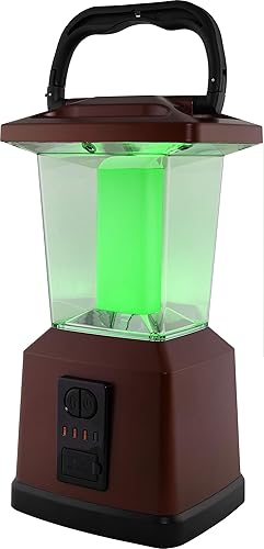 Miniatura 15 de Enbrighten Linterna recargable LED de doble potencia que cambia de color, banco de energía USB, 4400 mAh, 650 lúmenes, regulable, 425 horas, ideal