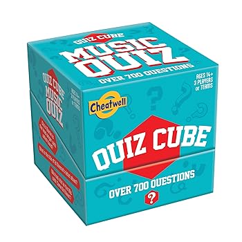 Cheatwell Games Quiz Cube Music Quiz