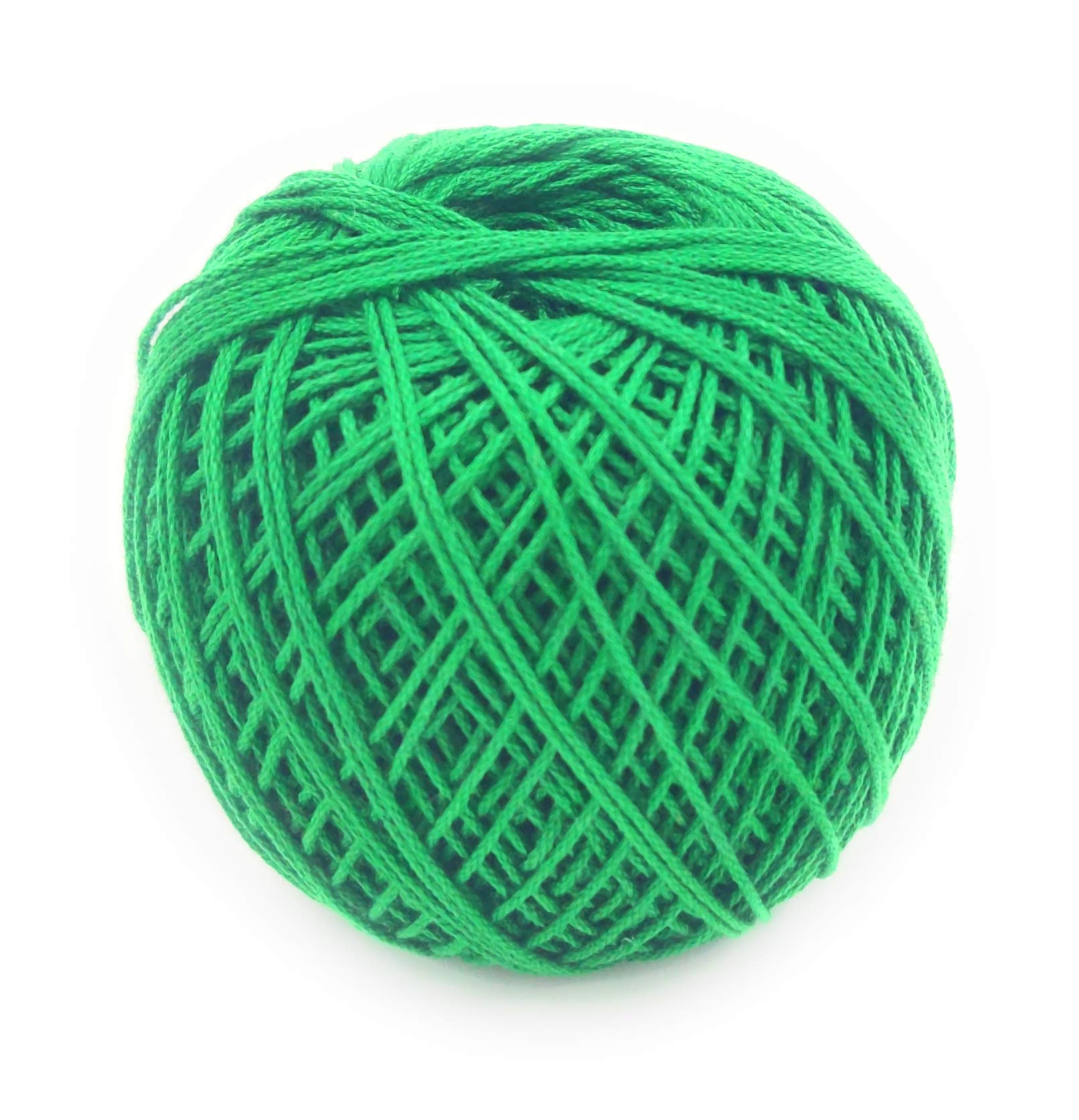 Prapti Handicrafts 3ply Green Mercerised Premium Cotton Crochet Knitting Thread Yarn for Craft Fast Color Pack of 3 Ball 150 gm(50gm x 3) (B08RP8QJMM) Amazon Price History, Amazon Price Tracker