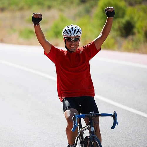 Miniatura 9 de MCPORO - camisetas de entrenamiento para hombre de manga corta de secado rápido camisas deportivas que absorben la humedad para el gimnasio