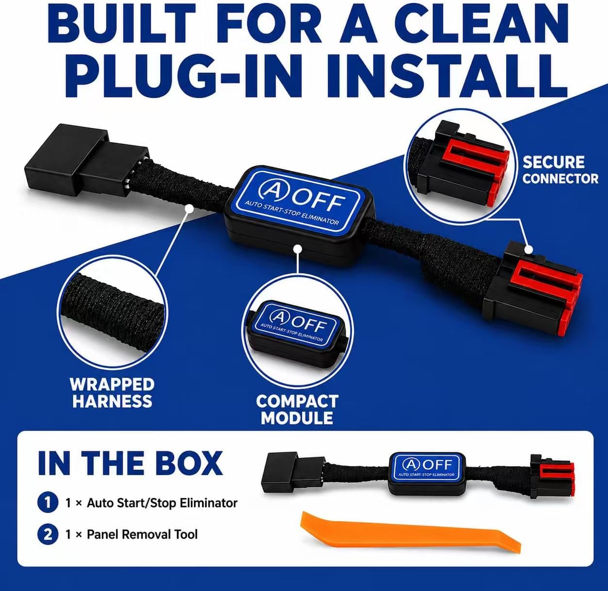Ironsafex Auto Start-Stop Eliminator for Ford F150 2021-2026 Plug & Play