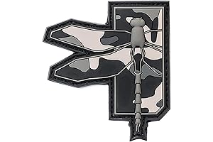 Haley Strategic Dragonfly PVC Morale Patch in Multicam Black