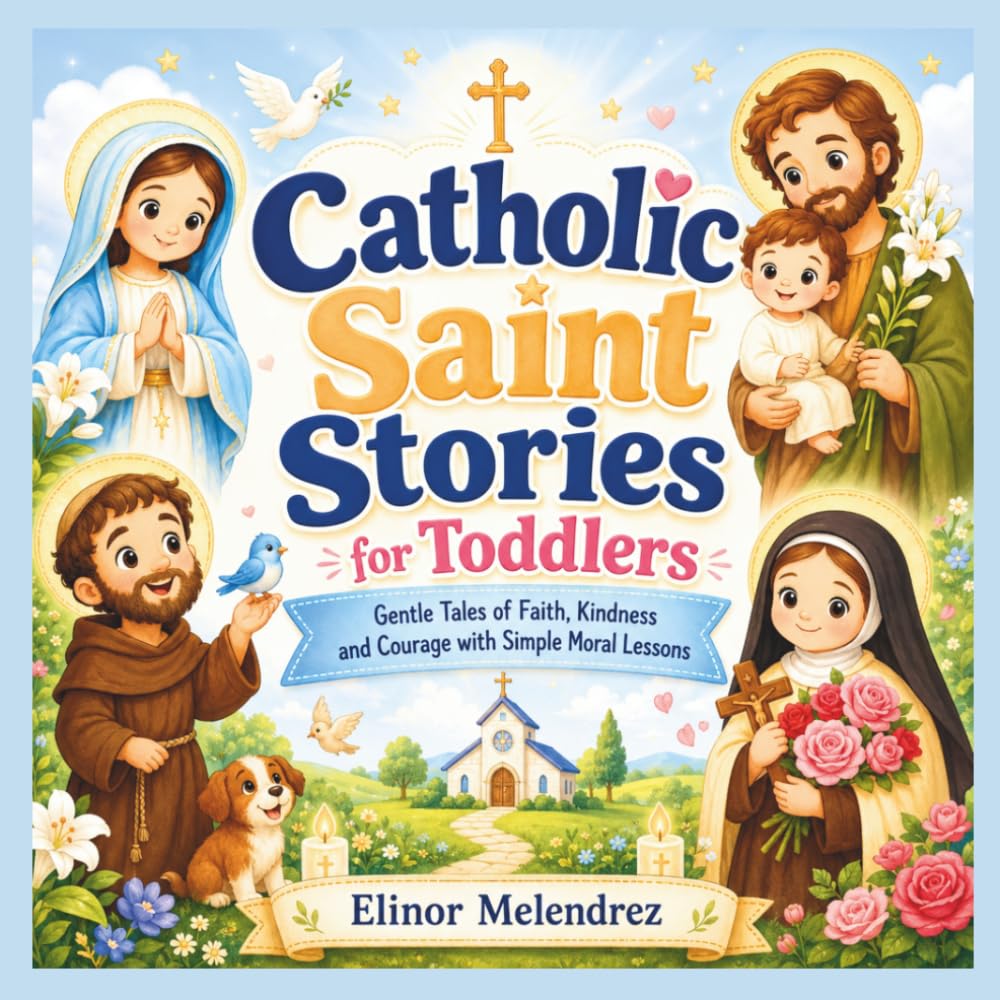 Catholic Saint Stories for Toddlers: Gentle Tales of Faith, Kindness and Courage with Simple Moral Lessons